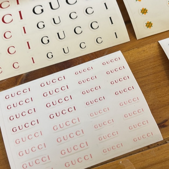 Gucci Makeup Gucci Nail Art Stickers Decals Poshmark